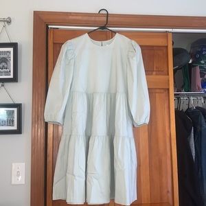 Express Ex-Tiered Trapeze Dress